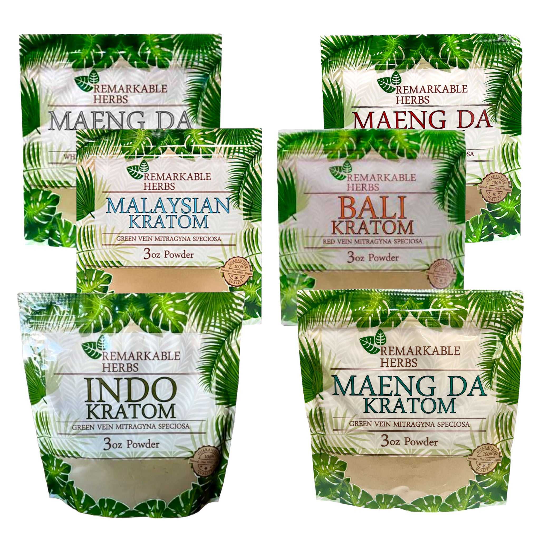 Kratom products including powders, capsules, and extracts at Everett Vape and Smoke